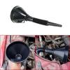 1pc Auto Motorcycle Accessories Car Detachable Engine Refueling Funnel With Filter 130mm Scalable Long Mouth Gasoline Oil Funnel