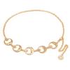 Retro Sun Moon Waist Chain Women's Versatile Gold Belt Body Chain Accessories Women's Fold Wear