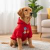 Warm Dog Sweatshirt Soft Puppy Pullover Puppy Costume Pet Dog Hoodies  New Year Celebration