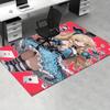 1pc Cartoon,Anime Office Carpet Soft Polyester Entrance Carpet Washable Non Slip Machine Washable In