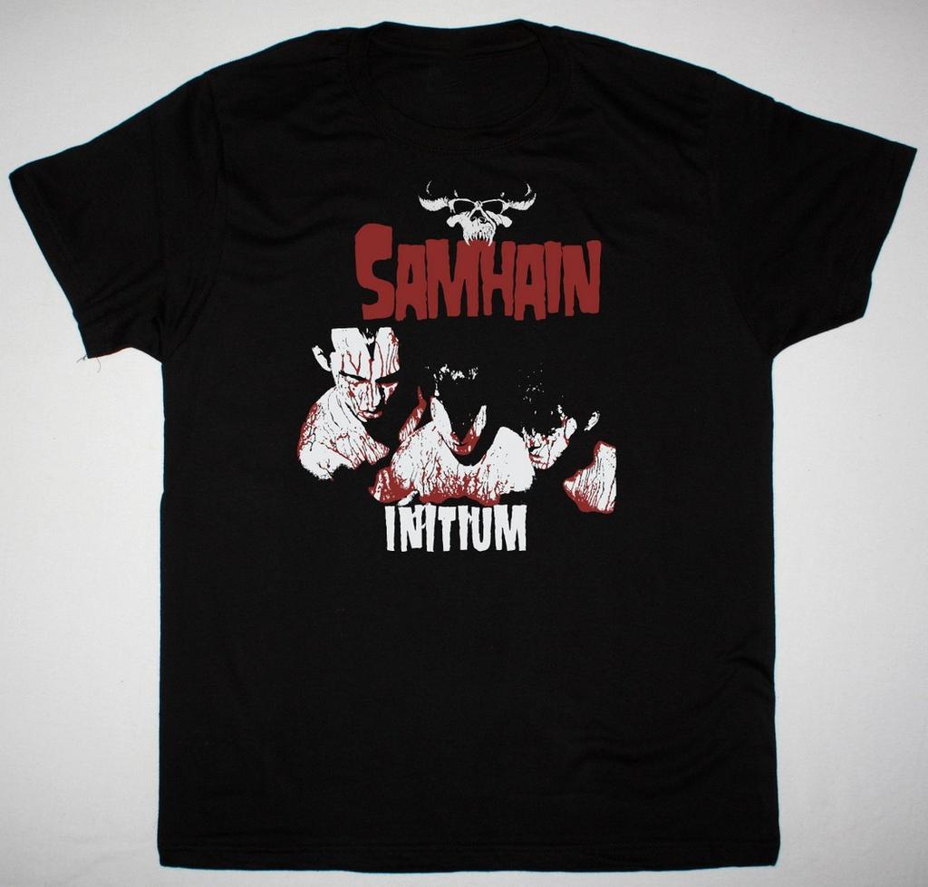 New T Shirt All Size SAMHAIN INITIUM NEW BLACK Adult SX377