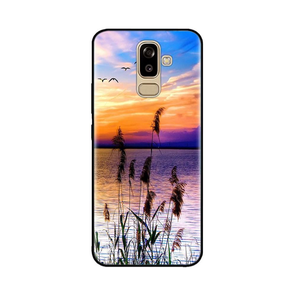 Cute Silicone Cover For Samsung Galaxy A8 2018 Phone Case A530F SM-A530F Soft TPU Funda Coque For Samsung A8 Plus 2018 A8+ A730F