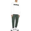 Nike Logo Embroidered Drawstring Straight-Leg Sweatpants Men Bottoms Green CU4484-337