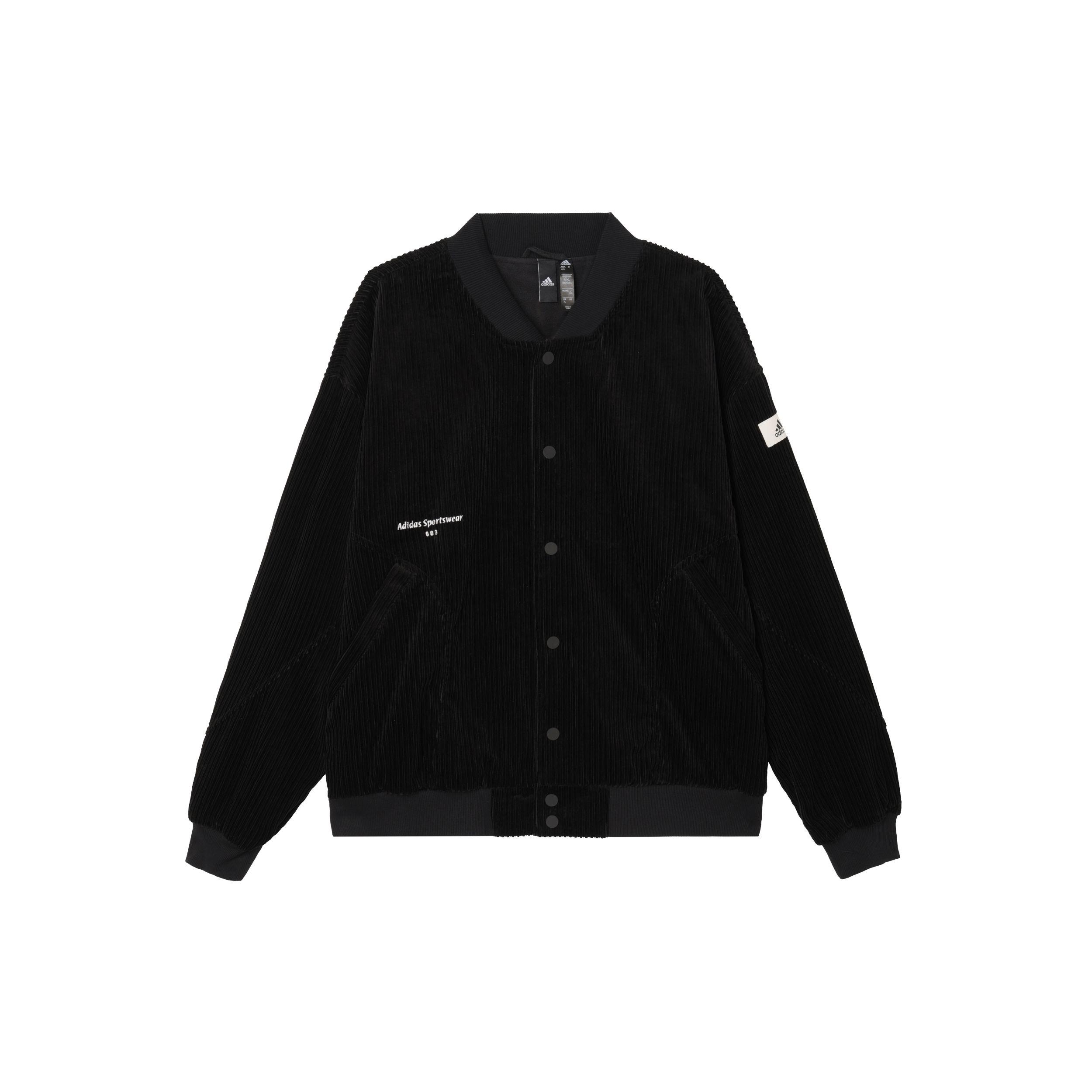 

Мужская спортивная куртка Adidas Sportswear Lounge с монохромной нашивкой-логотипом, черная IQ1387