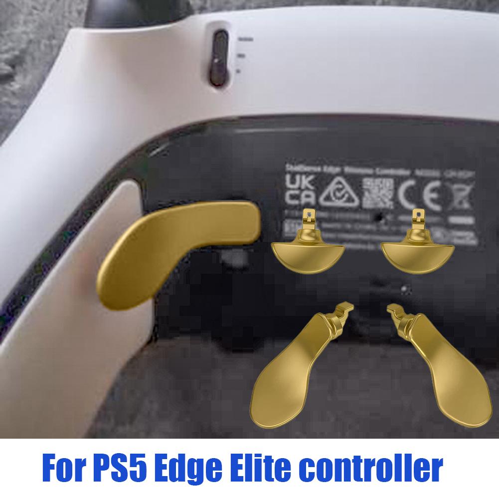 4 Stück/Set Metallgriff Rückseitentaste Verschleißfeste Spielgriff Lasche Korrosionsbeständiges Ersatzzubehör für PS5 Elite Controller