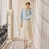 Xiangying Women's French Bow Knit Sweater