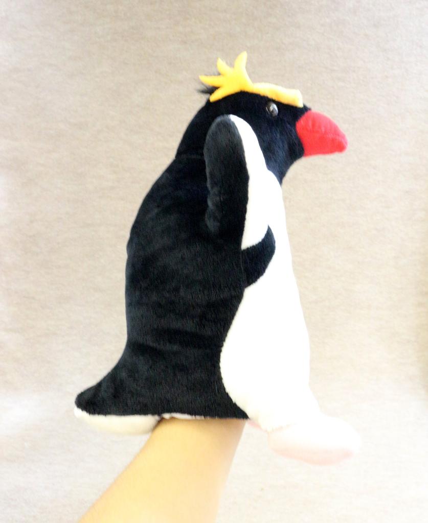 Take Off Rockhopper Penguin Hand Puppet