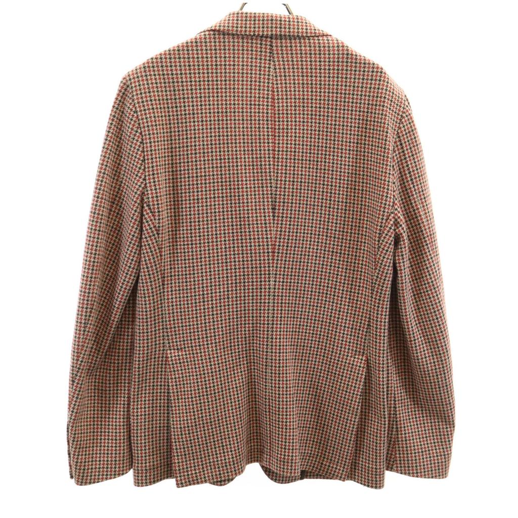 LATORRE Made In Italy Houndstooth Pattern Tailored Jacket Men's Used