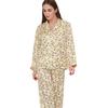 High-end Mulberry Silk Pajamas Women's 1011 Spring and Autumn New Silk Pajamas Women's Thin Long-sleeved Pajamas Set