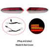 Car LED Rear Bumper Reflector Light For BYD YUAN PLUS ATTO 3  2024 Rear Running Light Brake Light with Turn Signal