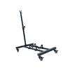 Vertical Bike Stand with Wheels Professional Space Saving Indoor Holder Iron