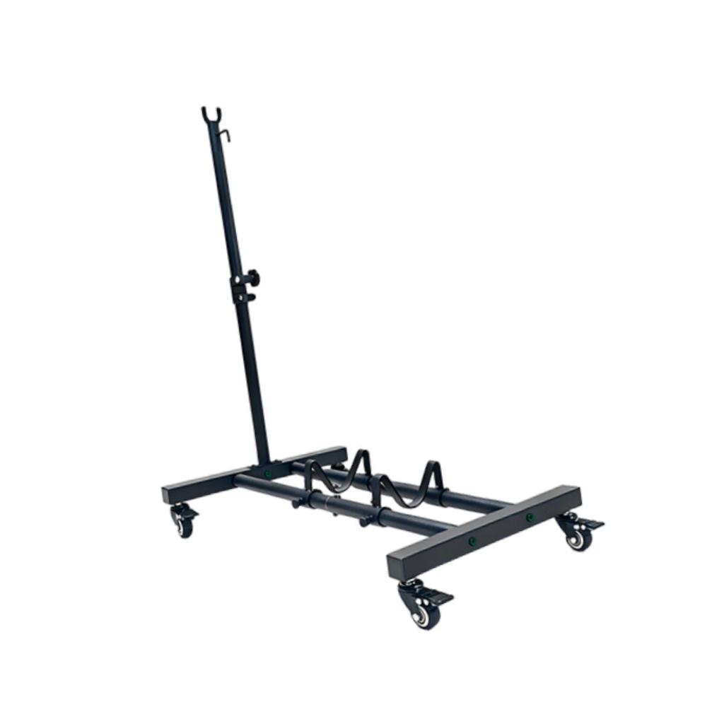 Vertical Bike Stand with Wheels Professional Space Saving Indoor Holder Iron