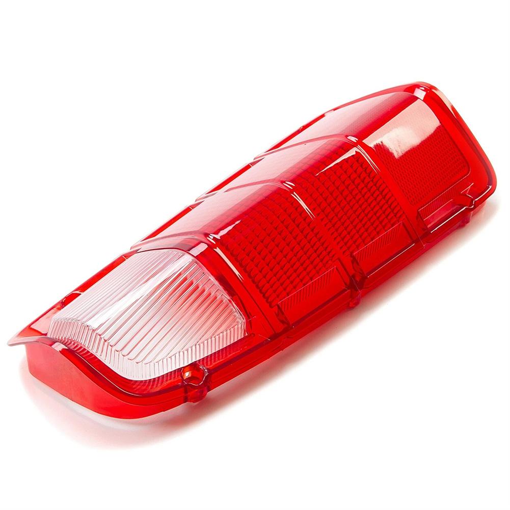 Classic Truck Restoration Red White Tail Light Lens Reinforced Design Easy Bolt-on Installation Reuse Factory Hardware