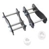 Front Rear Iron Lift Kits Leaf Spring Shackles Upper For 2013- Suzuki Carry Truck DA16T