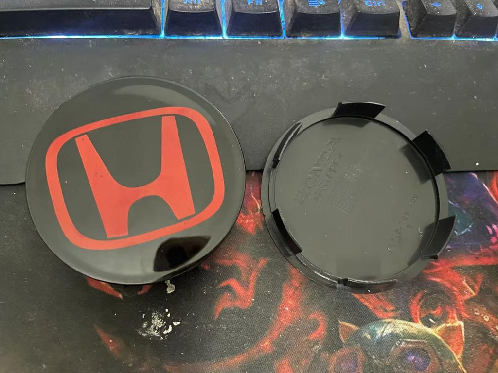 For Honda Acco69MM4pcsCar Styling Wheel Center Hub Caps Cover Replacement Accessories For Honda CITY Mugen Pilot Type S Type R Insightstickers