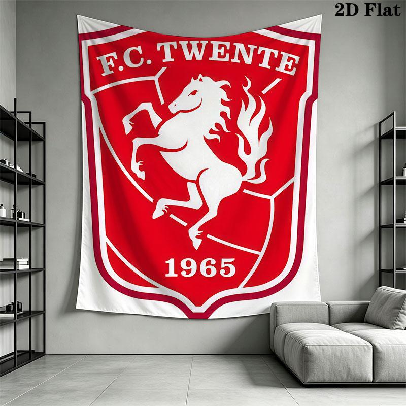 Twente Závěsná látková deka s potiskem Dekorativní tapiserie do ložnice obývacího pokoje Domácí dekorace