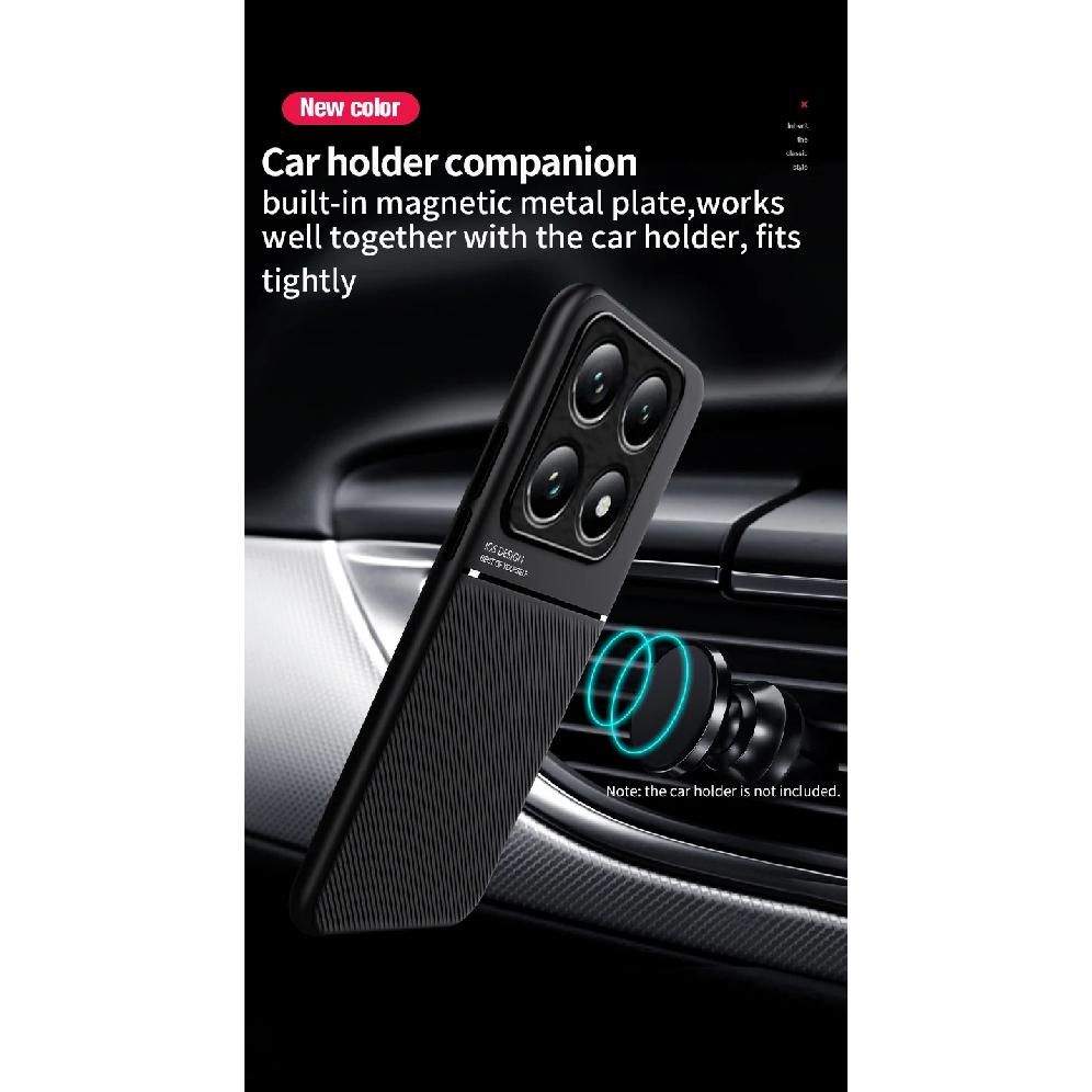 Odolný protiskluzový kryt pro Xiaomi 17T Pro Mi 17 5G Ochranný kryt Magnetický držák přísavkou Coque Fundas Capa