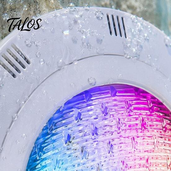 Fernbedienbare Poolleuchten Unterwasserlicht 12V, 45W RGB Tauchlampe mit Blinkmodus Fernbedienung, IP68 Wasserdicht Wandmontage für Teich