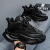 Men's Shoes Lace-up Sneakers 2025 Fashion Men Platform Casual Shoes Outdoor Comfortable Soft Soled Running Shoes Tênis Masculino