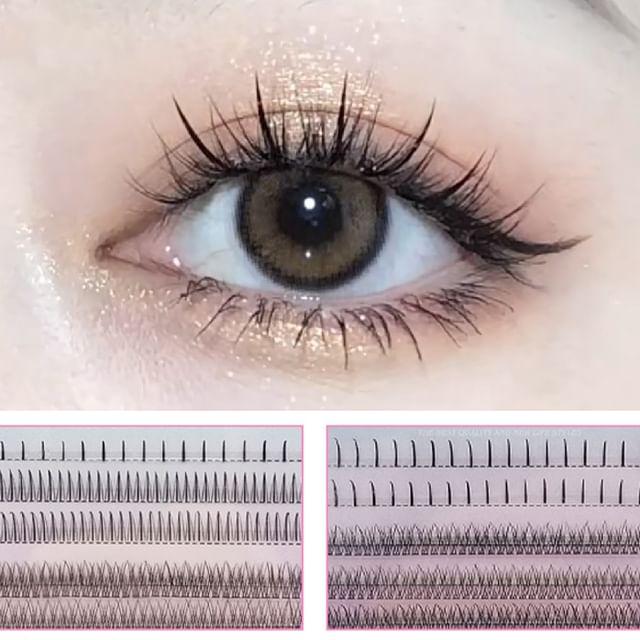 Lashie - False Eyelashes Clusters (Various Designs) / Set 1