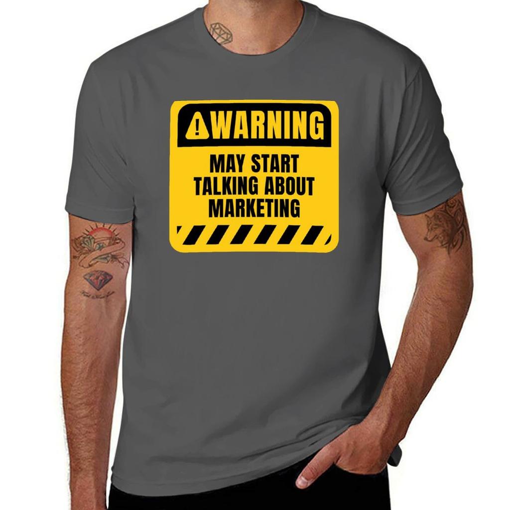 May Start Talking About Marketing TShirt Everyday Wear Basic Short Sleeve Top