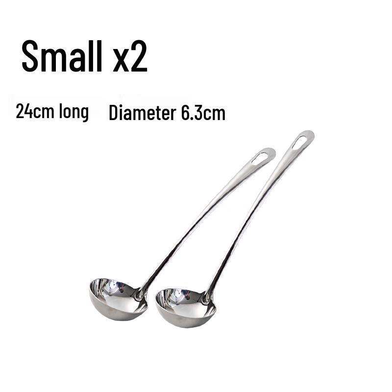 Zhaoran Long-Handle Stainless Steel Soup Spoon