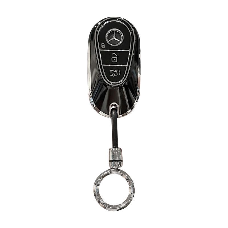 Mercedes-Benz Key Case: Compatible with C260L, E300L, A200L, C/E-Class, GLC, GLE350, GLA - Unisex Design