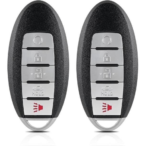 Key Fob Remote Replacement Fits for 2016 2017 2018 Nissan Altima Maxima Infiniti 2016 2017 2018  Q50 2017 2018 Q60 Keyless Entry Remote KR5S180144014