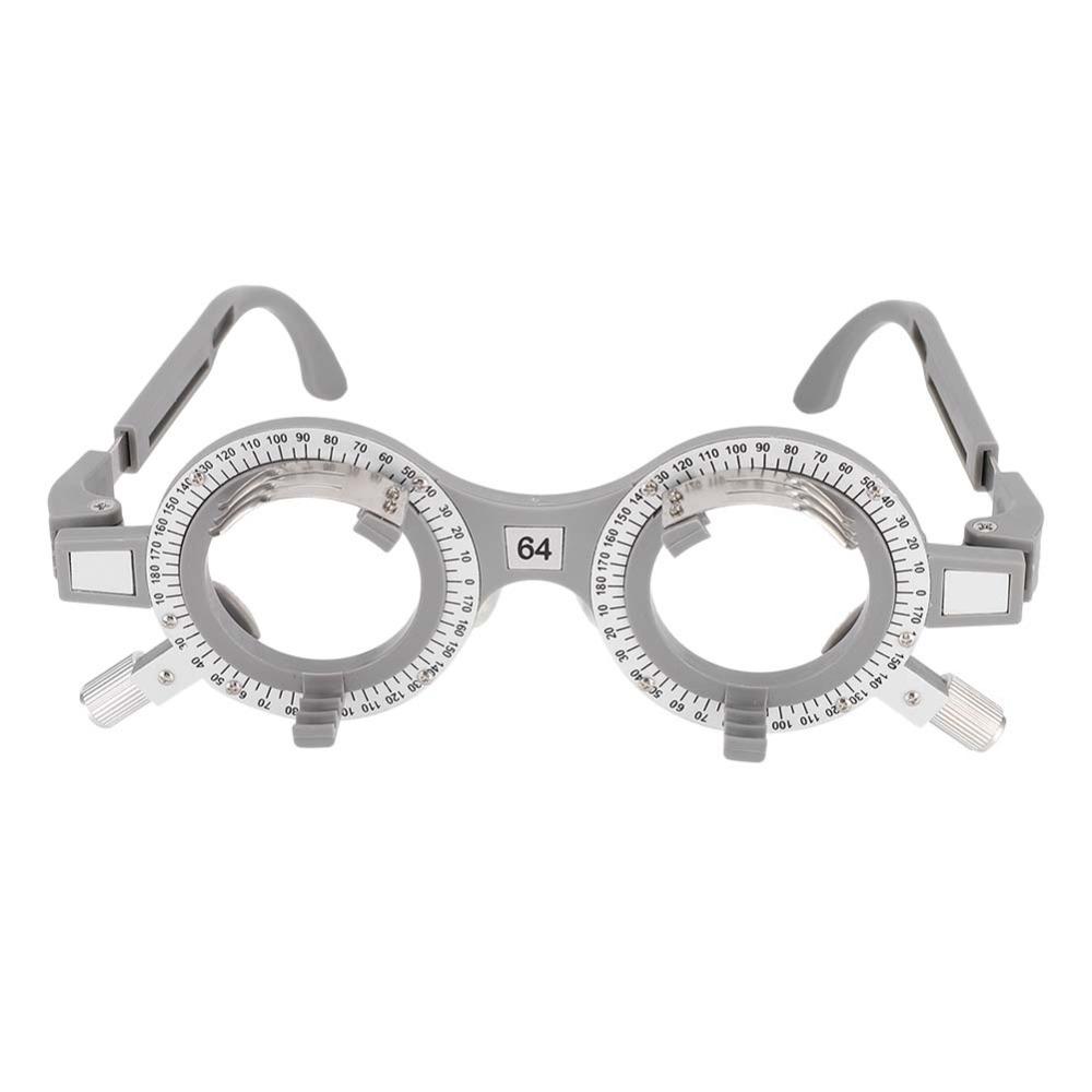 Adjustable Temple Arms Optical Trial Lens Frame 64mm Lens Trial Frame Optometrists Use