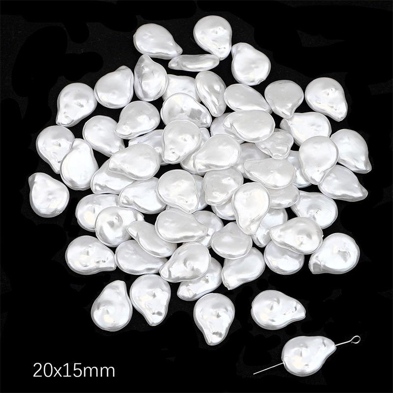 DIY Kit: High-Gloss Irregular Imitation Pearl Jewelry Accessories for Bracelets, Pendants, and Headdresses.