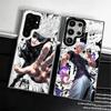 Anime Gojo Satoru JUJUSU Weiche Handyhülle für Samsung Galaxy S24 S25 FE S26 Edge S23 Ultra S22 Plus S21 + Stoßfeste Hülle Rückseite S