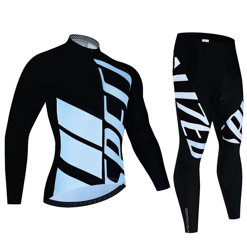 Cycling Suit Long-sleeved Suit, Cycling Suit Spring and Autumn Tour De France Competition Suit