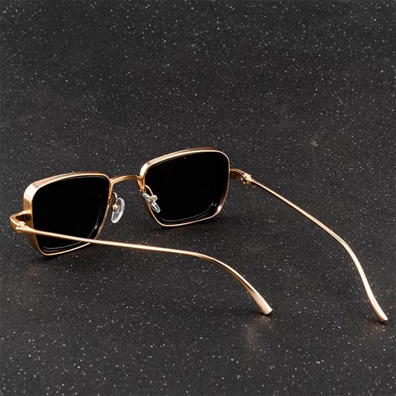 New Small Metal Frame Sunglasses Women Men Designer Square Sun Glasses UV400 Outdoor Driving Fashion Eyewear