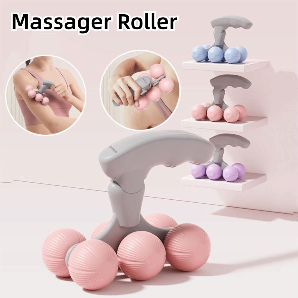 Spine Relaxation Neck Massager Roller Portable Cervical Spine Massager Handheld Massager  Shoulder