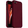 Carcasă pentru iPhone SE2022/SE2020/8/8+/7/7+, Silicon Lichid cu [Căptușeală Moale din Microfibră Anti-Zgârieturi] - Culoare Vișiniu
