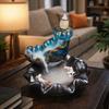 Lucky Fish Backflow Stick Incense Burner Mini Incense Stick Holder Ceramic Censer  Home Decoration