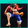 Pvc Anime Unique Figure Of Luffy In Knee Pose Featuring Three Distinct Variants Color