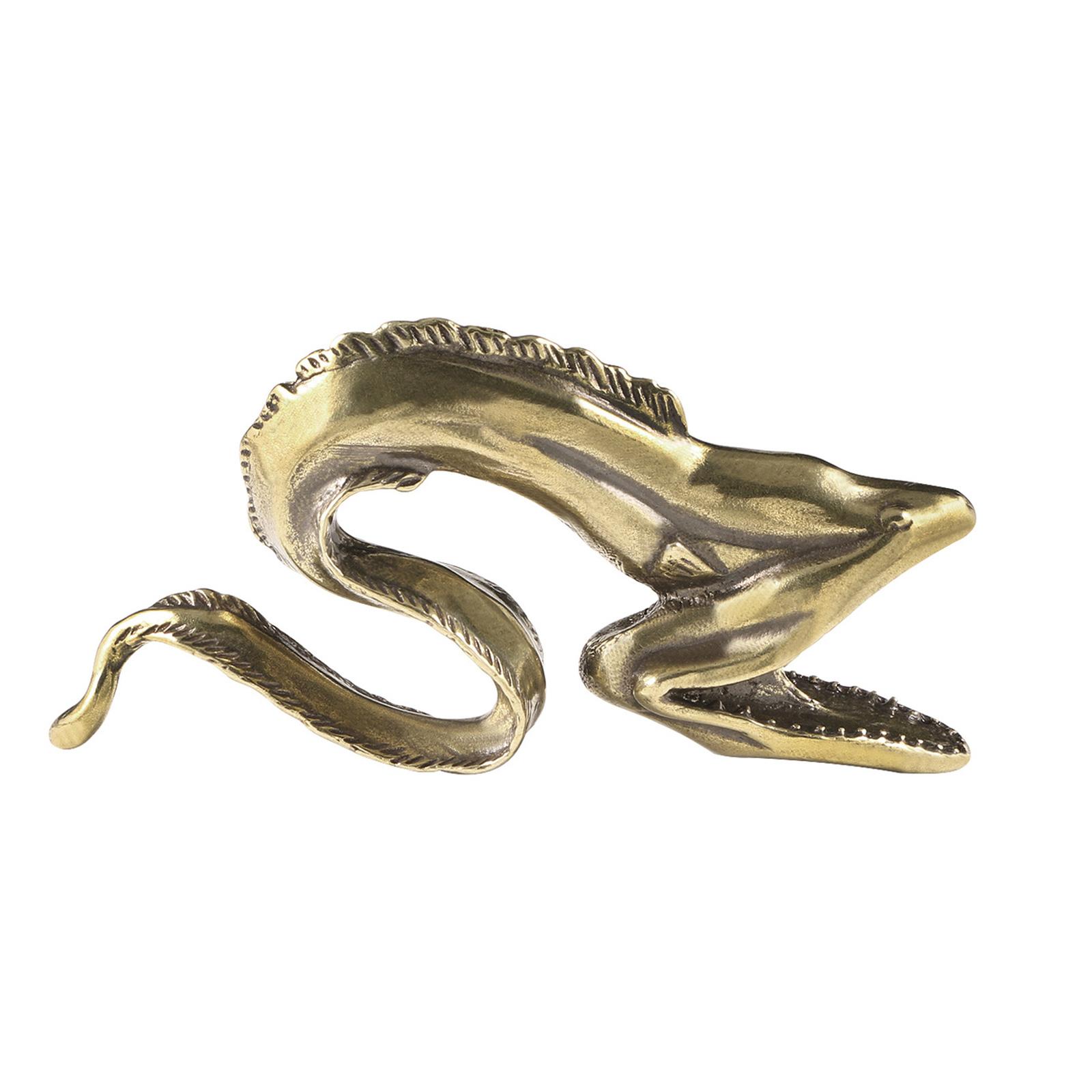 Фигурки Conger Decors Металлическая статуэтка животного Настольное украшение Conger для гостиной, книжной полки, прикроватного столика 1