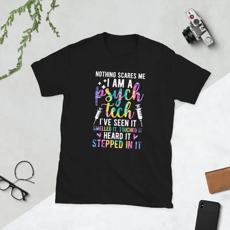 

Psychiatric Tech Appreciation Psych Technician T Shirt S разноцветный