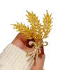 Spilla di Lusso Super Bella Spiga di Grano Dorata Spilla Spilla Femminilità Giallo Bouquet Abito Cappotto Spilla Fibbia