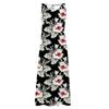 Women's Casual Comfortable Floral Print Sleeveless Cotton Pocket Dress