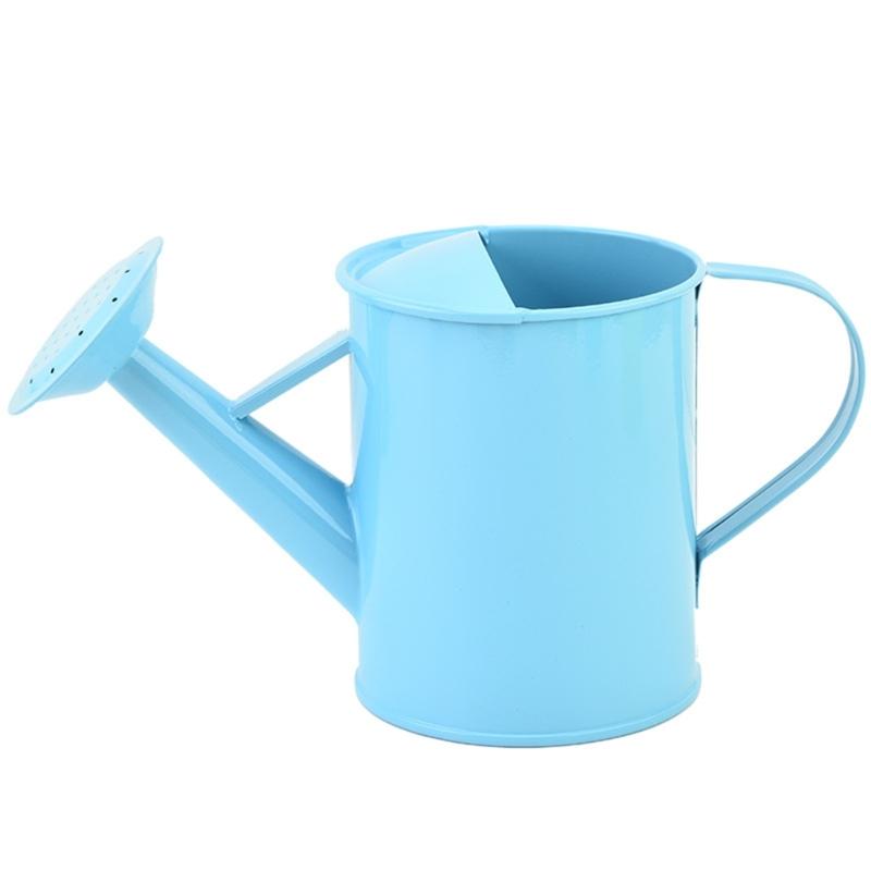 Indoor Garden Plant Watering Can Rust Resistant Iron Watering Pot with Bright Color for Easy Watering and Planting Use