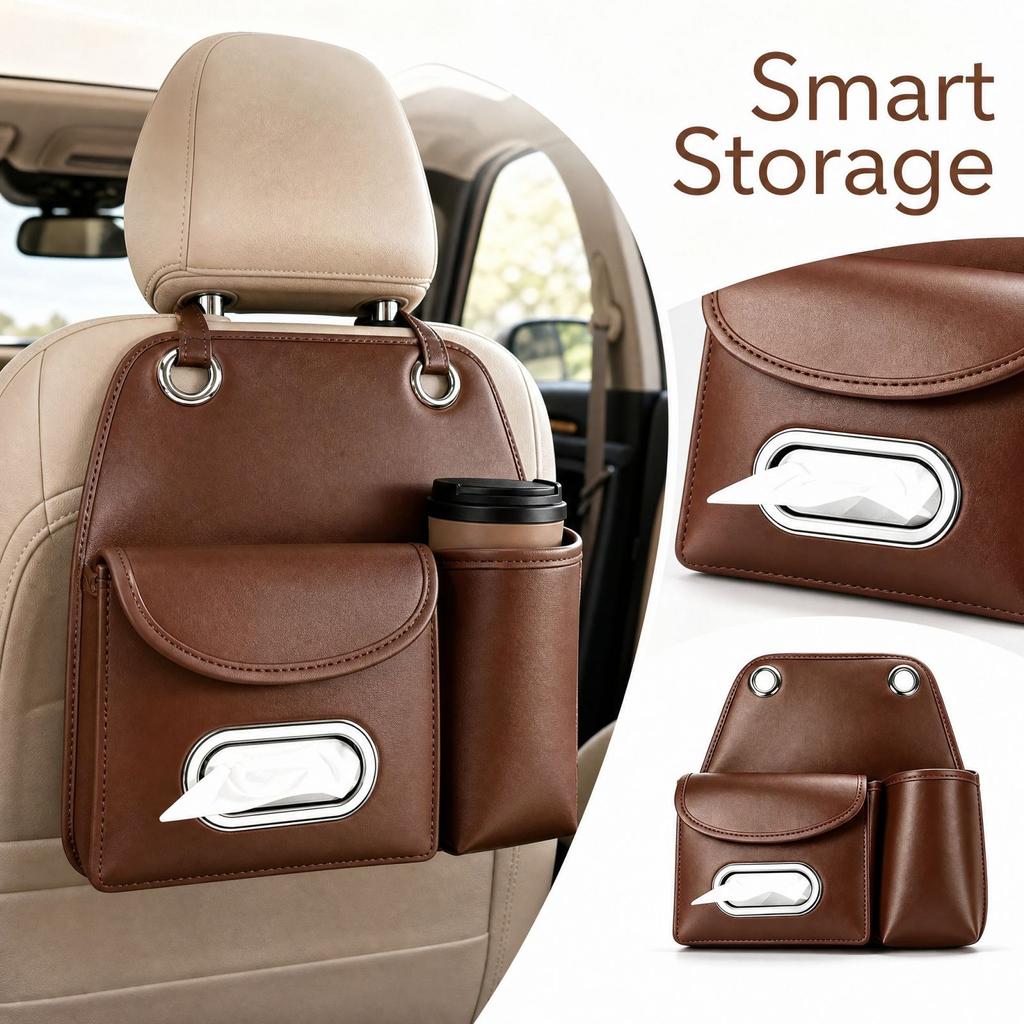 Car Multi-Pocket Storage Bag for Car SUV Truck Interior