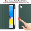 Case for iPad A16 11th A19 12th Generation Case  10th Air6/7/8th Mini 1/2/3/4/5/6/7  iPad Pro 11"12.9" PU Tri-folding with Pencil Holder Smart Cover