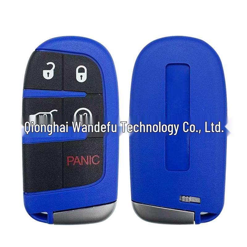 Key Shell for Jeep, Chrysler, Dodge, Hellcat, SRT, Challenger, Grand Cherokee