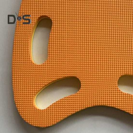 Kids Swimming Kickboard Swim Training Aid Pool Floating Board with 6 Handrail Holes Safety Swim Board for Beginners