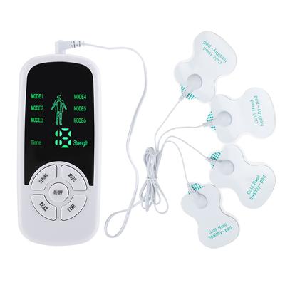 EMS Pulse Electrical Muscle Stimulator 6 Modes Back Neck Body Massager Tens Acupuncture Meridian Physiotherapy Massage Tools