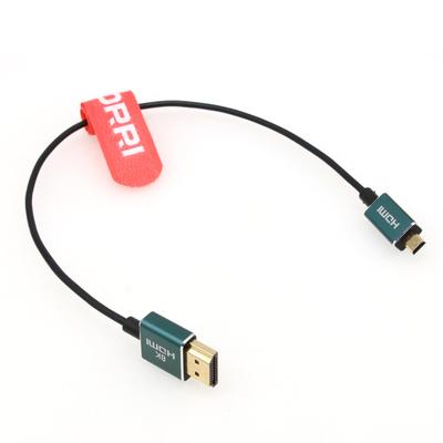 Cable Micro HDMI a HDMI 8K de Alta Velocidad DRRI para Canon EOS FUJIFILM Nikon y Monitores Atomos Ninja 5 2.1 R5, M6, Mk2, X-T, Z6, Z9,