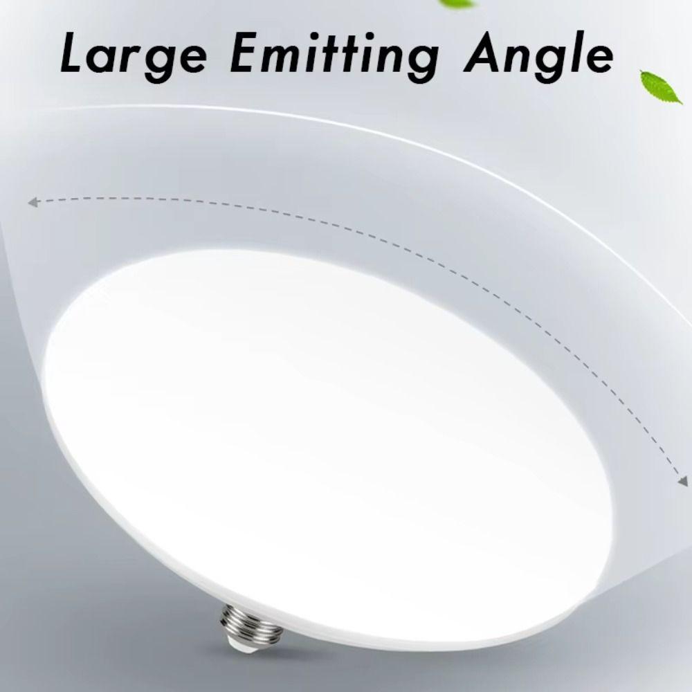 Durable 20-100W E27 LED Bulb Energy Saving Cold White Table Lamps Super Bright UFO Lamp for Home Kitchen Bedroom Garage