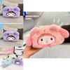 Cute Plush Cartoon Yuguifeng Dog Girl's Heart Student Pacha Dog Kulo Mi Meledi Pencil Bag Stationery Bag Material)